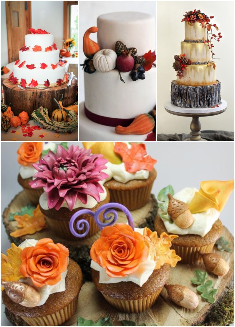 gâteau automne top idées pour décorer pâtisseries maison toute occasion mariage anniversaire