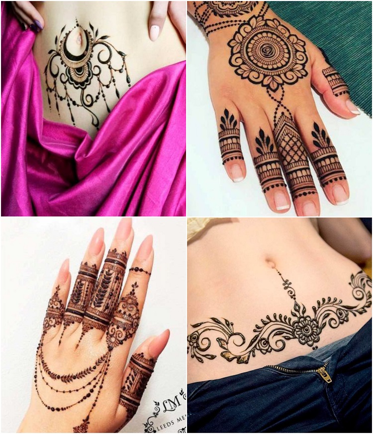 idées de tatouage henné