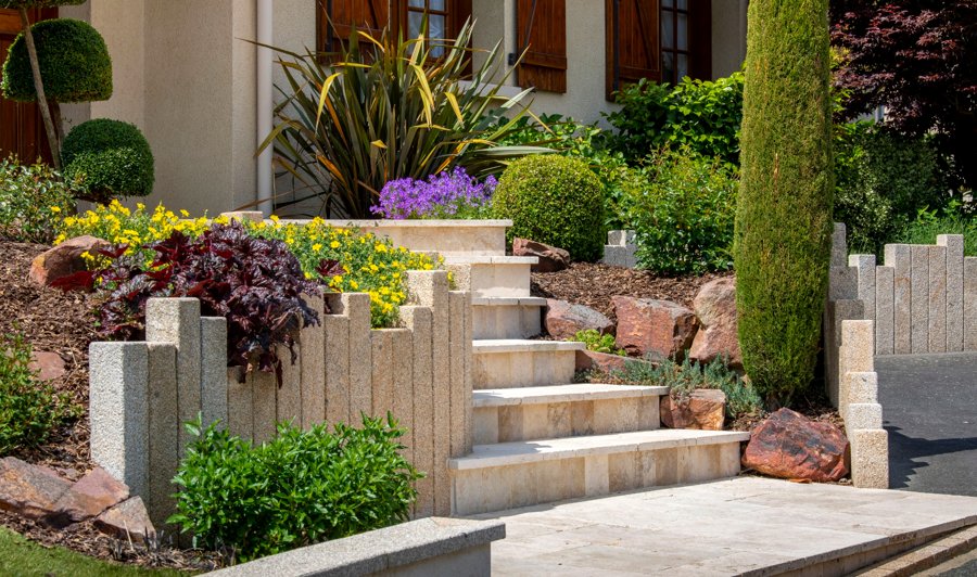 jardin moderne devant la maison 2026