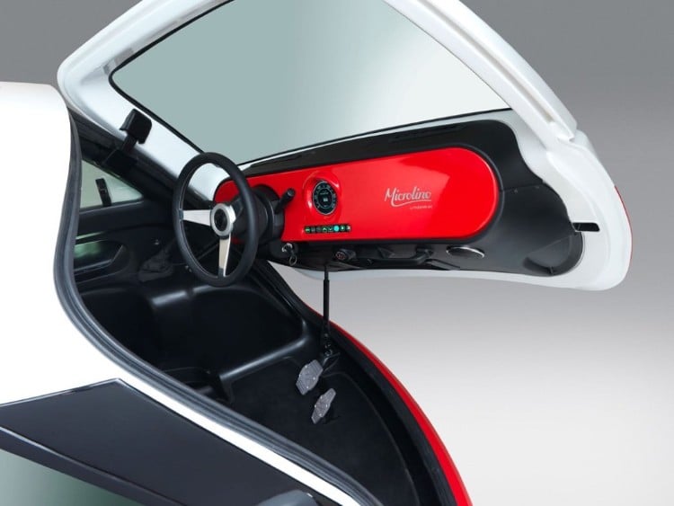 micro véhicule électrique design pratique modèle respectueux envrionnement qualité Suisse voiture potentiel énorme
