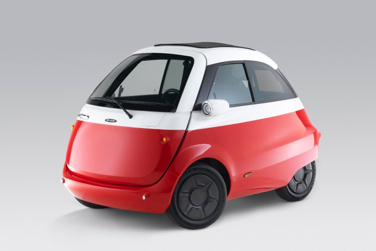 micro véhicule électrique design pratique économique Microlino 2019