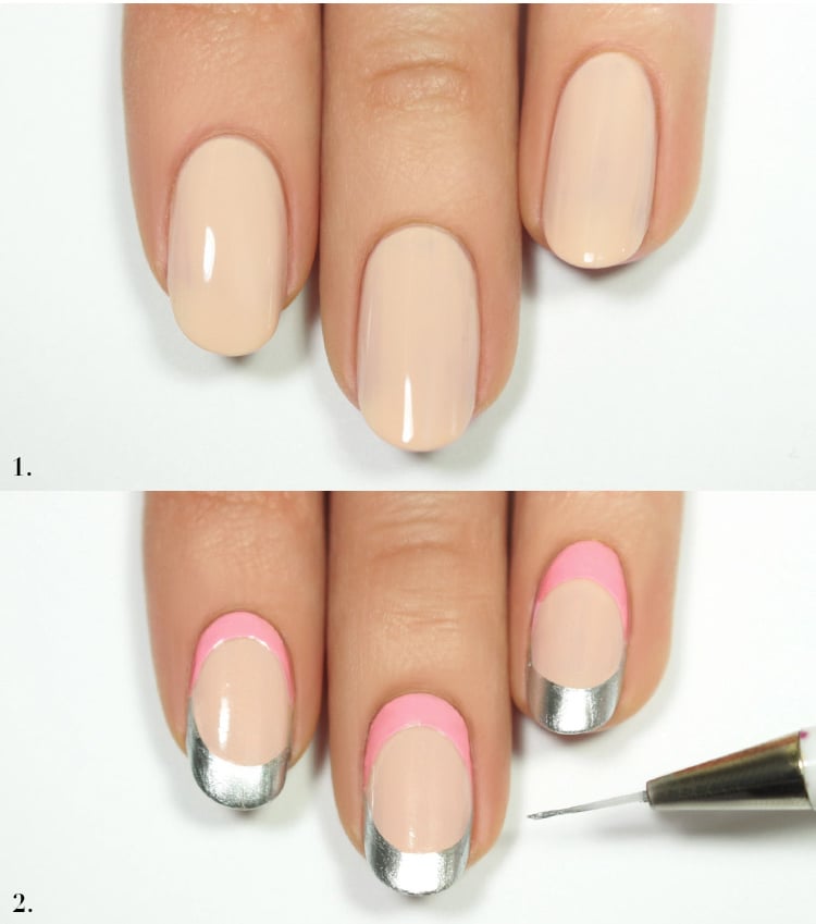 negative space nail art ongles nude pas a pas