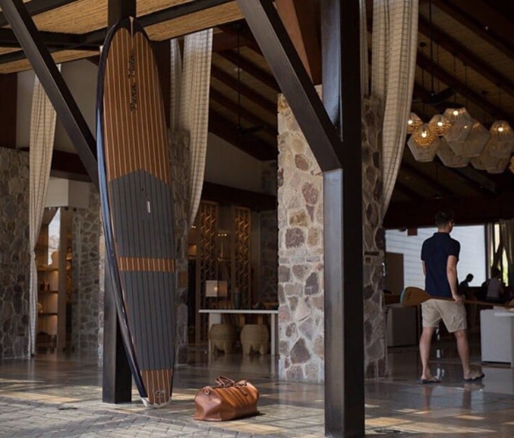 planche paddle design alliant luxe savoir faire matériaux haut gamme concept signé Beau Lake