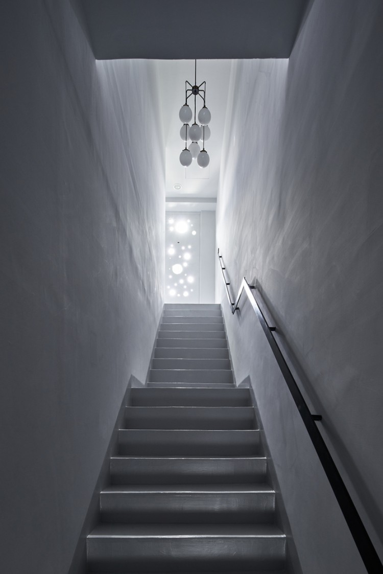 puits de lumière villa chambres ami contept imaginé Emerge Architects