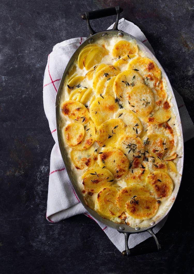 recette gratin dauphinois inspirée par Jamie Oliver
