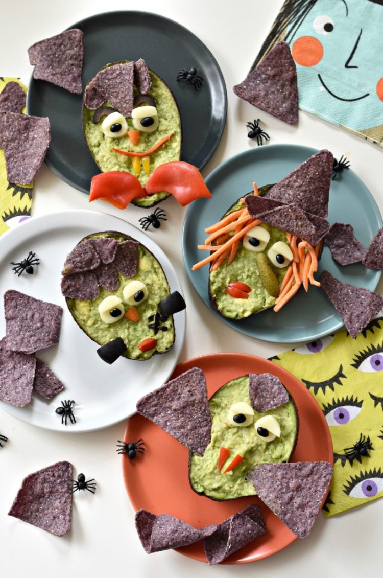 recette guacamole maison parfaite pour halloween monstres gourmandes avocats