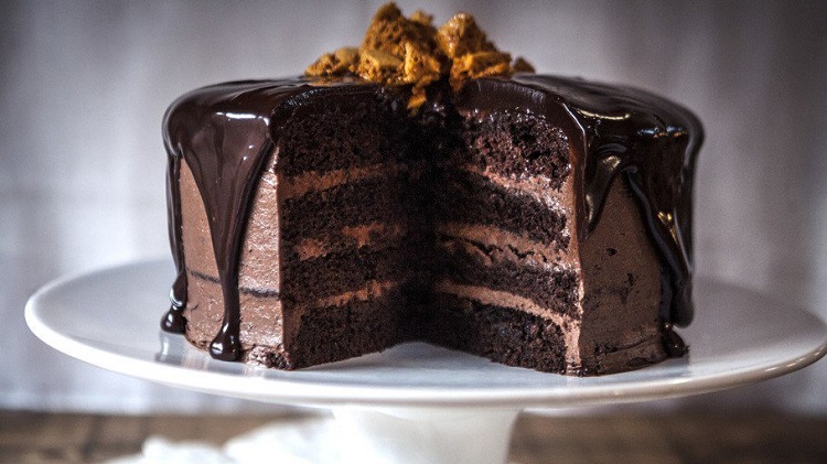 recette gâteau au chocolat effet dip