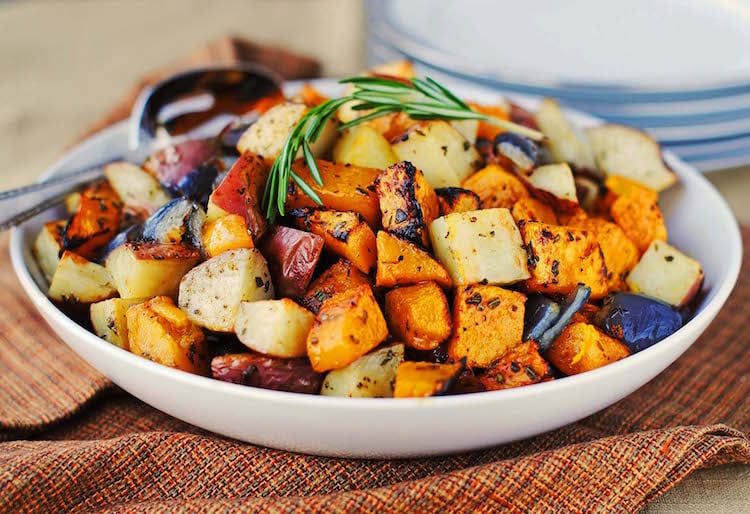 recette legumes automne carrottes potimarron patate douce thym