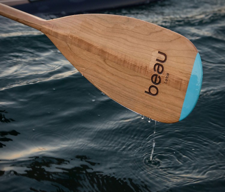 stand up planche paddle design canadien haut gamme modèle rigide signé Beau Lake