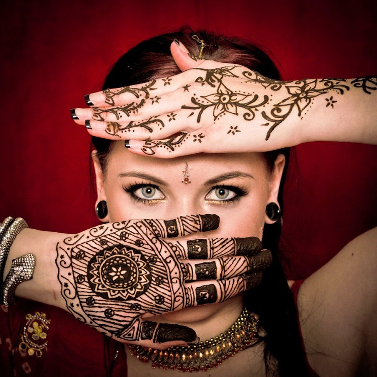 tatouage henné indien