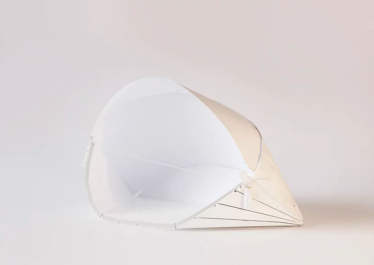 tente originale de camping modèle en papier