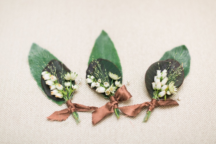 boutonnière invité mariage fleurs séchées