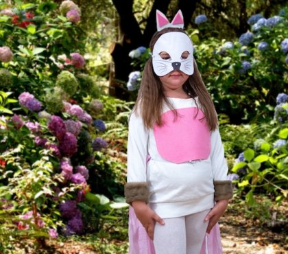 costume de chat pour fille facile idee deguisement Halloween