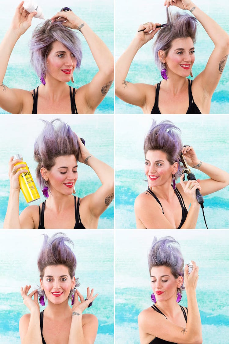 deguisement Ursula tutoriel coiffure