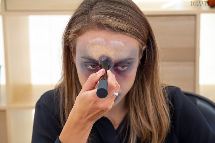 Maquillage de zombie facile à faire étape par étape