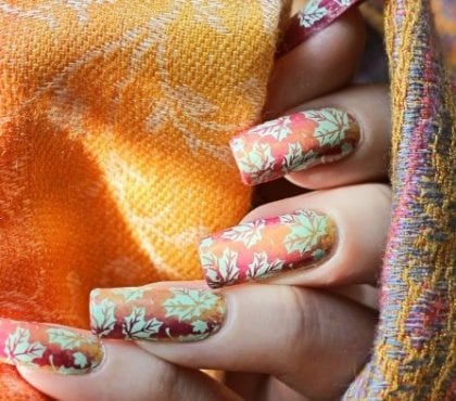 nail art automne 2018 zoom motifs tendance déco ongles