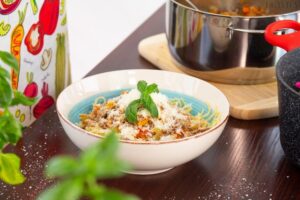 spaghetti à la bolognaise rendu final recette complète étape par étape