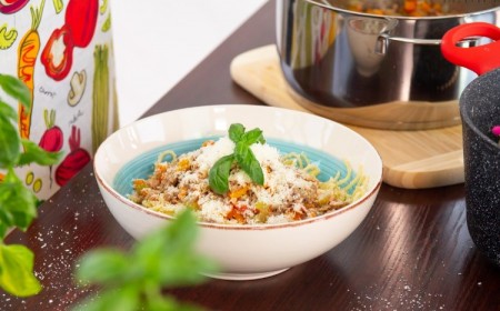 spaghetti à la bolognaise rendu final recette complète étape par étape