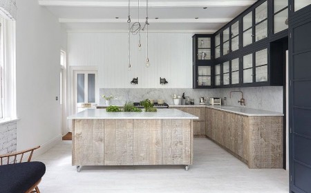 îlot sur roulettes cuisine minimaliste blanche conseils et idées