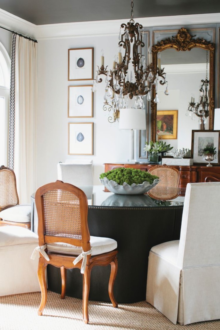 chaises dépareillées top idées style éclectique coin repas design original