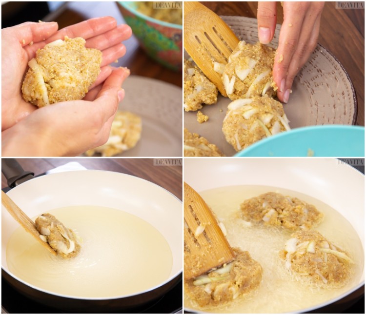 Galettes de quinoa au parmesan que vous allez tous adorer!