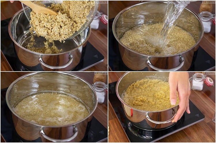 comment réussir cuisson du quinoa facilement recette complète facile