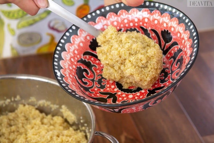 cuisson du quinoa simple express pas à pas