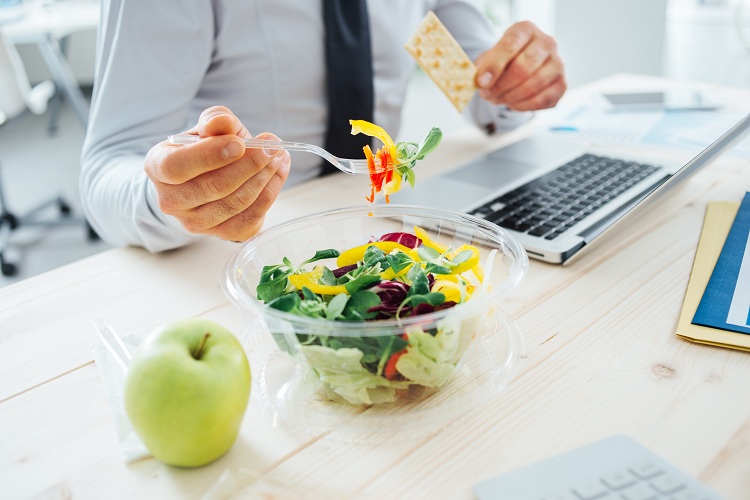 gérer le stress au travail manger sain