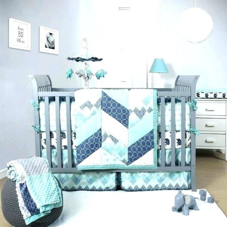 lit évolutif enfant chambre garçon bleu gris idée déco tendance