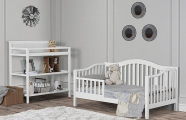 lit évolutif enfant chambre gris noir aménagement tendance