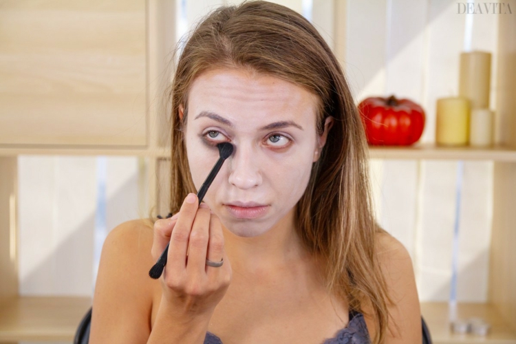 maquillage halloween femme tutoriel images