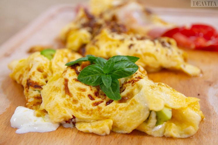 recettes pauvres en glucides wraps omelette faciles sains sucrés salés