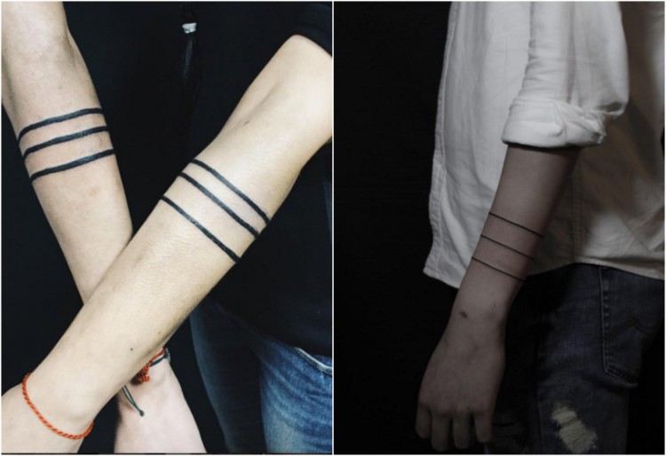tatouage bracelet top idées originales poignet avant bras