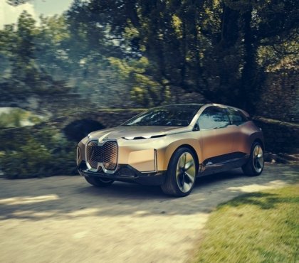 BMW vision iNEXT design raffiné technologie innovante auto électrique