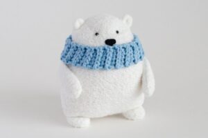 bricolage ours polaire doudou ourson tricot astuces fabrication