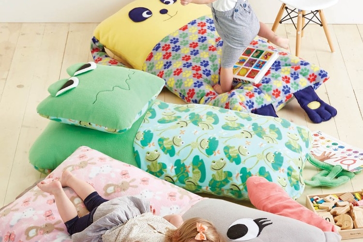 coussins matelas de sol enfant tout âge top idées déco chambre enfants
