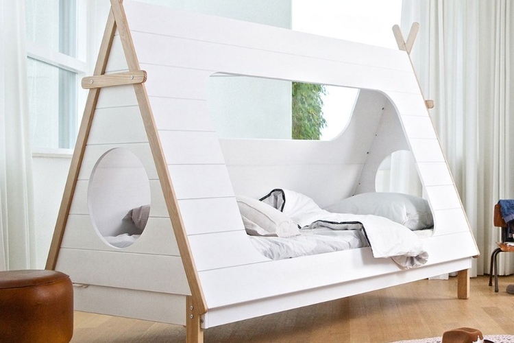 Lit cabane à faire soi-même pour enfant - un projet facile et économique