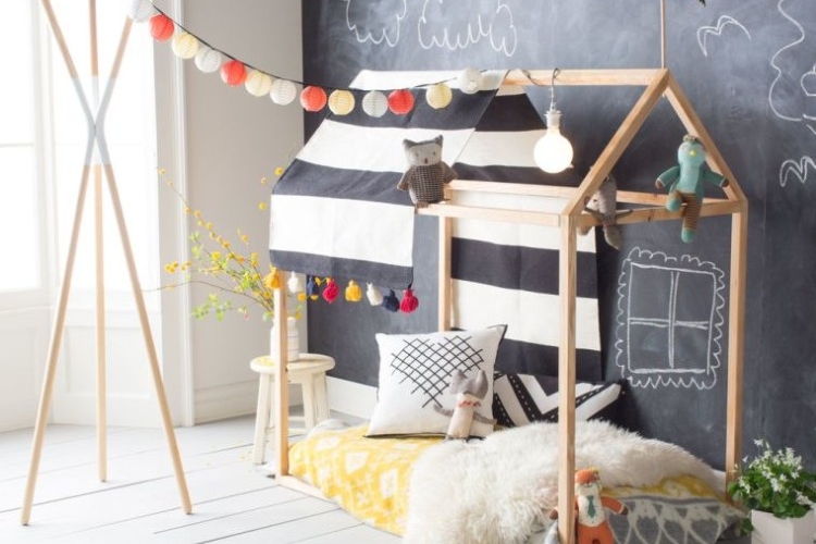 Lit cabane à faire soi-même pour enfant - un projet facile et économique