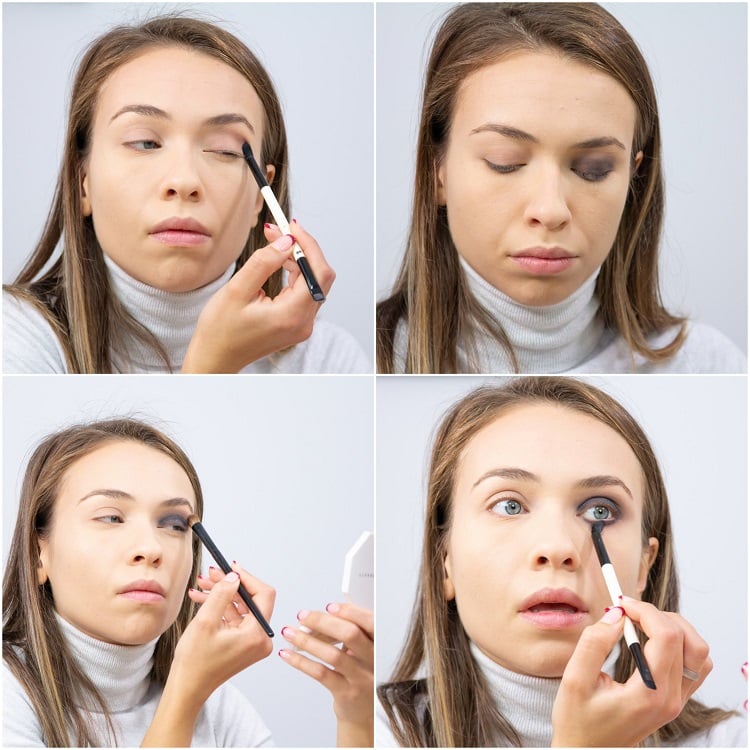 maquillage carnaval femme mime instructions