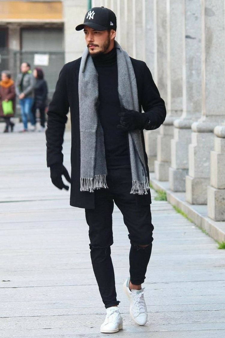 choisir son manteau d'hiver homme look tendance David Beckham