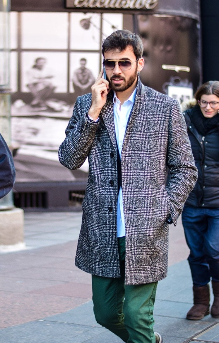 choisir son manteau d'hiver homme pardessus moderne look branché tenue élégante