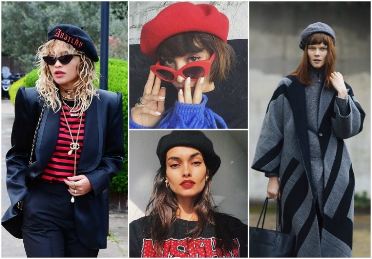 comment porter le bonnet d'hiver looks fashion femme copier mode hiver 2018