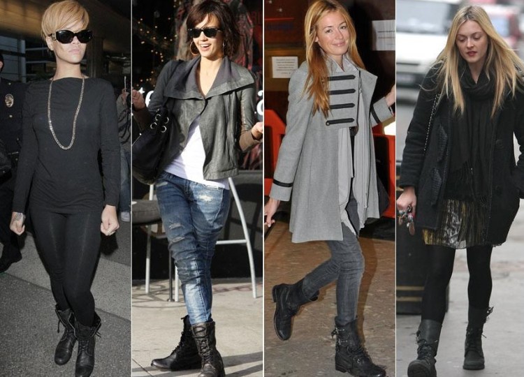 comment porter les bottes d'hiver femme idées variées