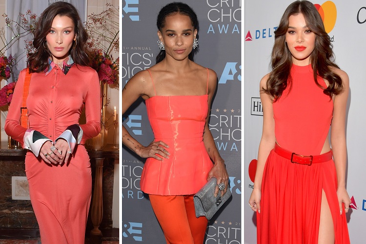 couleur de l'année Pantone 2019 tendance mode femme tapis rouge célébrités trucs astuces tirer meilleur parti