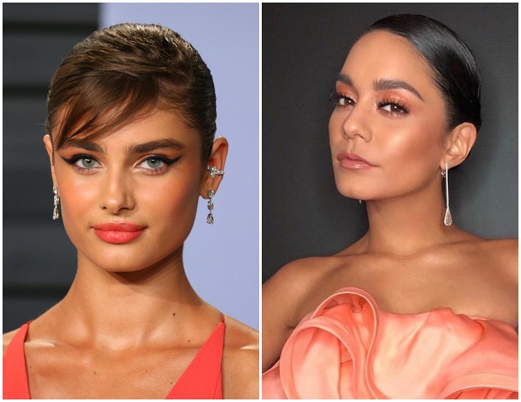 couleur de l'année Pantone 2019 tendances maquillage make up printemps été looks célébrités