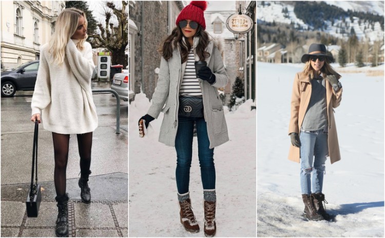 idées chics et modernes de bottes d'hiver femme