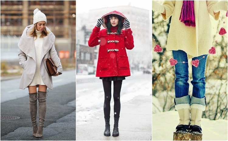 idées tendance de bottes d'hiver femme