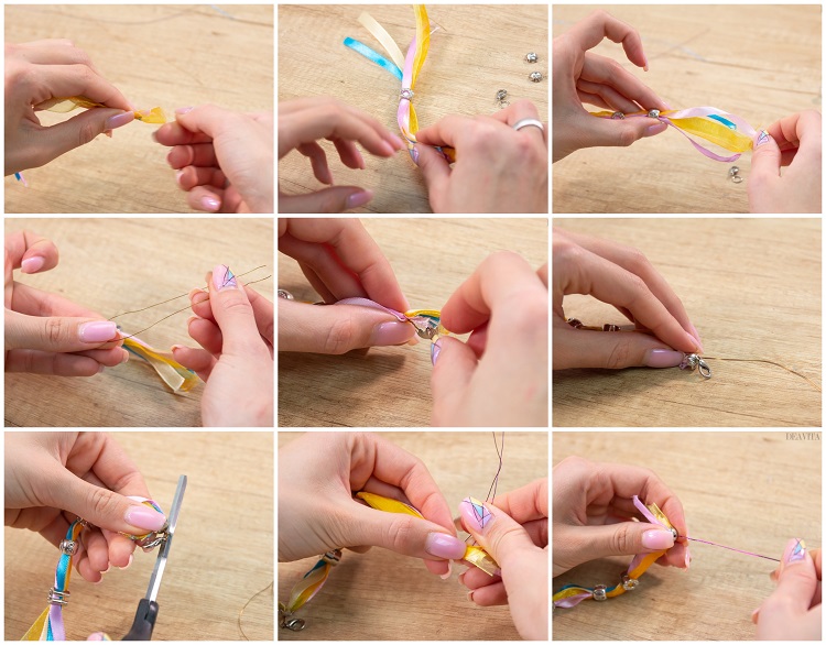 modèles de bracelet à faire soi-même idées DIY tuto rapide bijou personnalisé