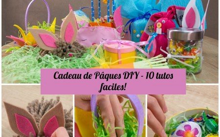 cadeau de Pâques à fabriquer vous même idées DIY brico adulte enfants