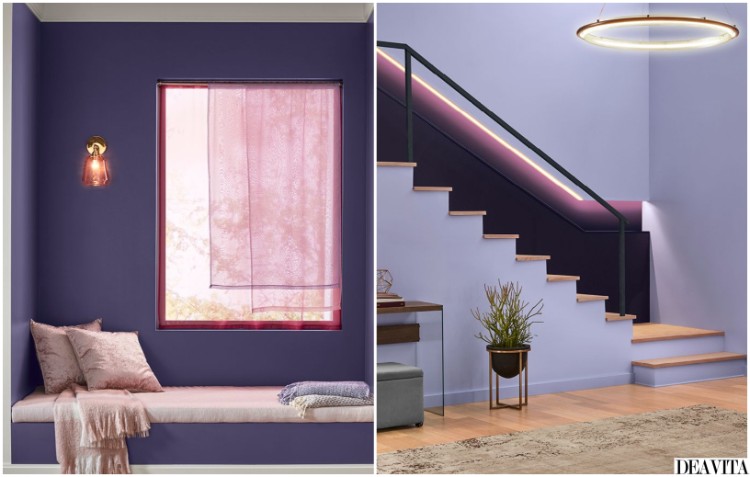 couleur déco intérieur 2019 ultra violet pantone 2019 idées décoration intérieure